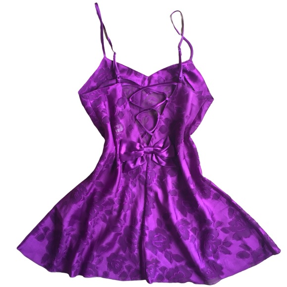 Vintage Gold Label Victoria's Secret chemise slip dress - Picture 2 of 4